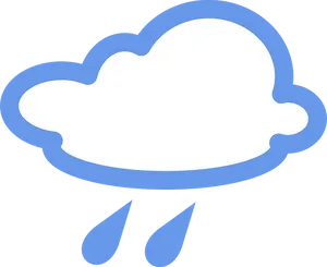 Rainy Weather Icon PNG Image