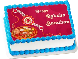 Raksha Bandhan Celebration Cake PNG Image