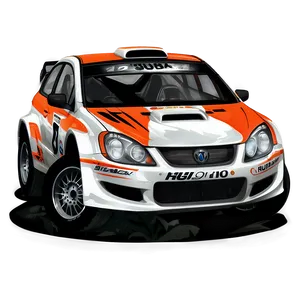 Rally Car Vector Sketch Png Hys77 PNG Image