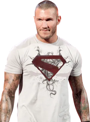 Randy Orton Tattooed Wrestler PNG Image