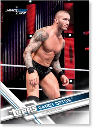 Randy Orton W W E Smack Down Entrance PNG Image