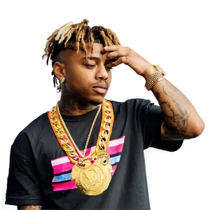 Rapper Juice Wrld Memorial Png Kpa PNG Image