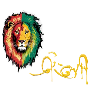 Rasta Lion On Grunge Background Png 91 PNG Image