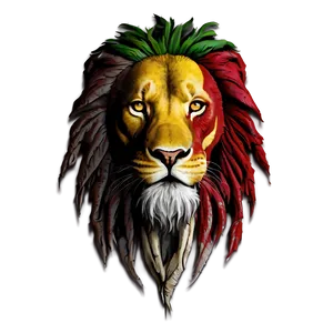 Rasta Lion Peace Symbol Png Onv PNG Image