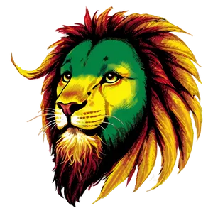 Rasta Lion Reggae Music Icon Png 06292024 PNG Image