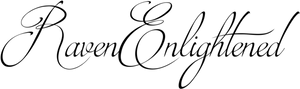 Raven Enlightened_ Calligraphy PNG