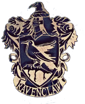 Ravenclaw House Crest Hogwarts PNG Image