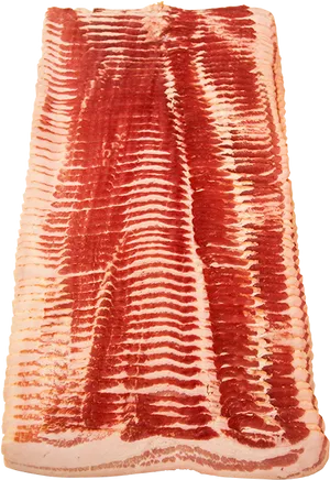 Raw Bacon Slices PNG Image