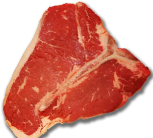 Raw Beef Steak Cut PNG Image