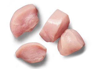 Raw Chicken Breast Pieces.png PNG Image
