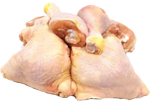 Raw Chicken Drumsticksand Thighs.png PNG Image