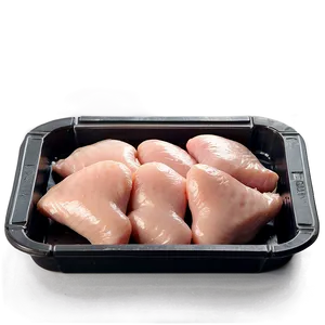 Raw Chicken In Tray Png Wve PNG Image