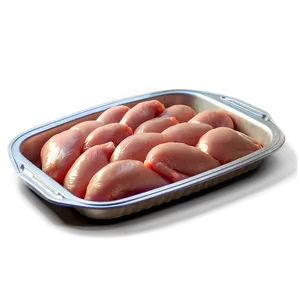 Raw Chicken In Tray Png Xgo PNG Image