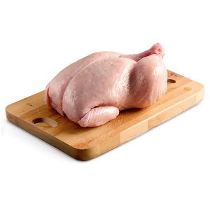 Raw Chicken On Cutting Board Png Rux90 PNG Image