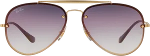 Ray Ban Aviator Sunglasses PNG Image