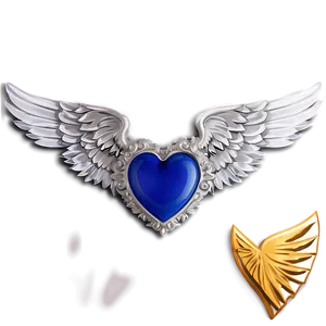 Ready Wings, Resisting Heart Png Ryf69 PNG Image