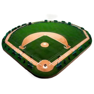 Realistic Baseball Field Png Dkf PNG Image