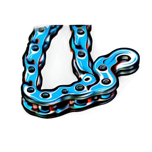 Realistic Bicycle Chain Png 11 PNG Image