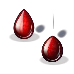 Realistic Blood Drop Png Qku64 PNG Image