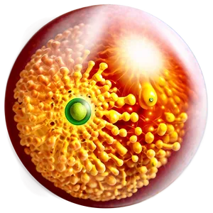 Realistic Cell Nucleus Png Fns PNG Image