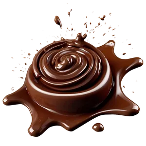 Realistic Chocolate Splash Png 06262024 PNG Image