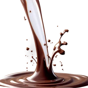 Realistic Chocolate Splash Png Nrb PNG Image