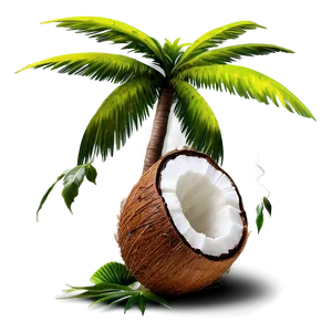 Realistic Coconut Tree Png 06202024 PNG Image