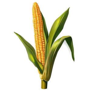 Realistic Corn Stalk Png Boe32 PNG Image