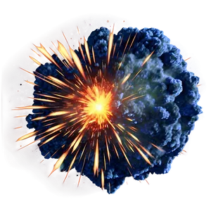 Realistic Explosion Effect Png Yhv43 PNG Image