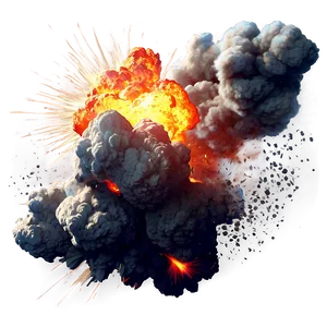Realistic Explosion Illustration Png Jib PNG Image