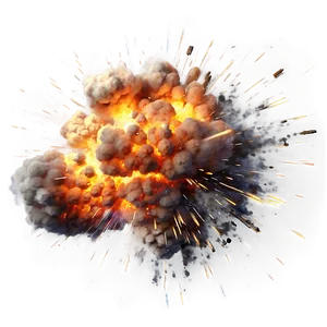 Realistic Explosion Illustration Png Yke74 PNG Image
