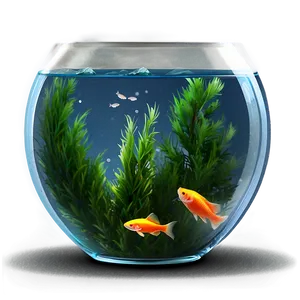 Realistic Fishbowl Png Ofh PNG Image