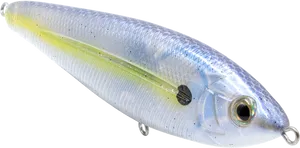 Realistic Fishing Lure Eel Design PNG Image