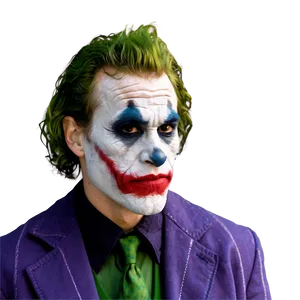 Realistic Joker Makeup Effect Png 06272024 PNG Image