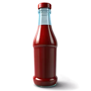 Realistic Ketchup Bottle Png Fuf PNG Image