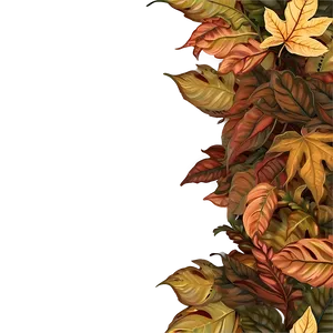 Realistic Leaf Pile Png Ajb PNG Image