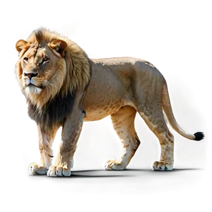 Realistic Lion Features Png 64 PNG Image