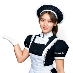 Realistic Maid Hat Representation Png 65 PNG Image