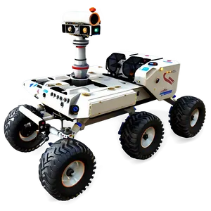 Realistic Mars Rover Design Png 4 PNG Image