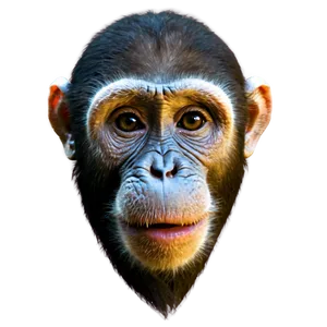 Realistic Monkey Face Png Yho20 PNG Image