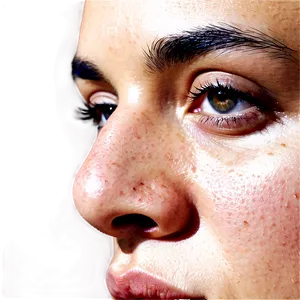Realistic Nose Drawing PNG Mlu55 PNG
