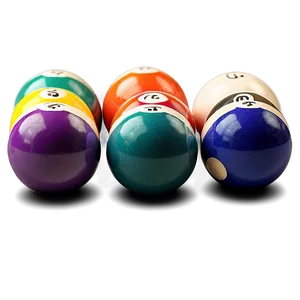 Realistic Pool Balls Png Nbu PNG Image