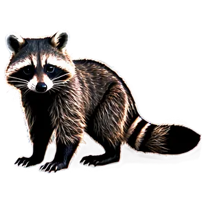 Realistic Raccoon Image Png Pmw13 PNG Image