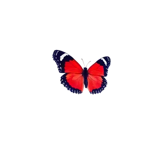 Realistic Red Butterfly Png Bnd9 PNG Image