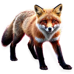 Realistic Red Fox Png Xqa98 PNG Image