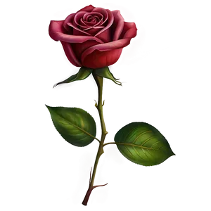 Realistic Rose Vector File Png 87 PNG Image