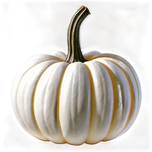 Realistic White Pumpkin Png 22 PNG Image