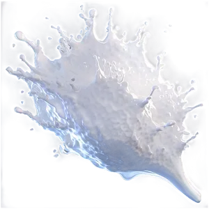 Realistic White Splash Png Hyw PNG Image