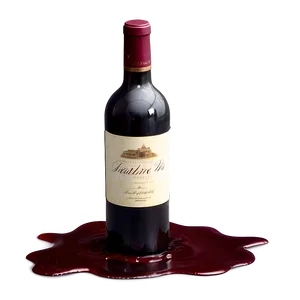 Realistic Wine Spill Png 06282024 PNG Image