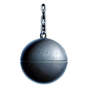 Realistic Wrecking Ball Illustration Png Iel80 PNG Image